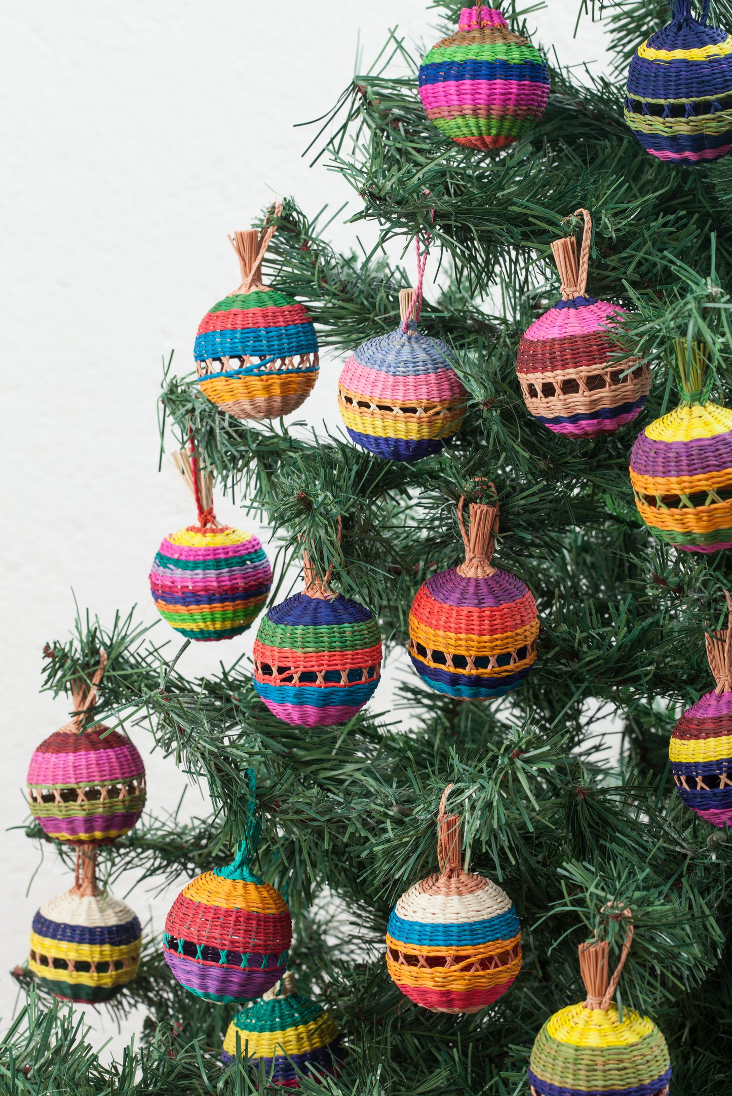 Woven Palm Christmas Ornaments