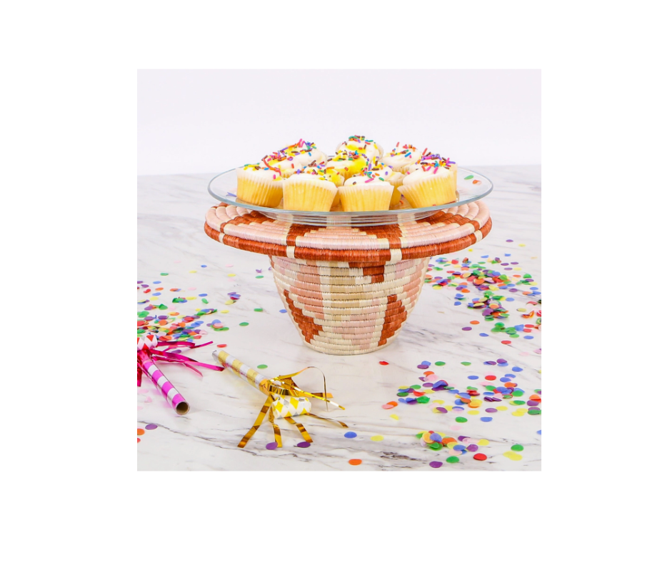 Cake Pedestal - Peachy